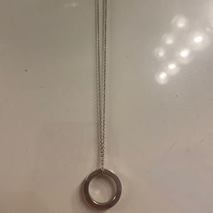 TIFFANY 1837 CIRCLE PENDANT NECKLACE